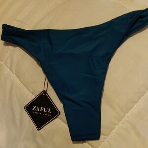 Zaful Teal Bikini Bottom